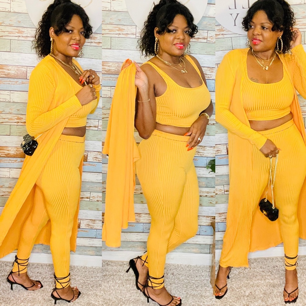3 Piece Leggings Set